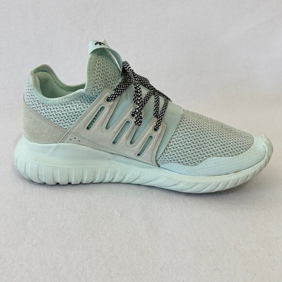 Adidas Original Shoes Men’s 8 Green Low Top Sneakers Trainers Tubular Ice Mint main image 4